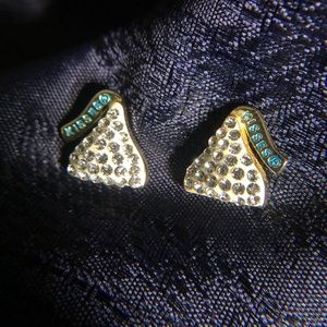 Sparkly Hershey’s Kiss Earrings